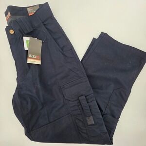 NEW 5.11 TACTICAL TACLITE EMS PANTS MENS SIZE 34x30 NAVY BLUE CARGO UTILITY WORK